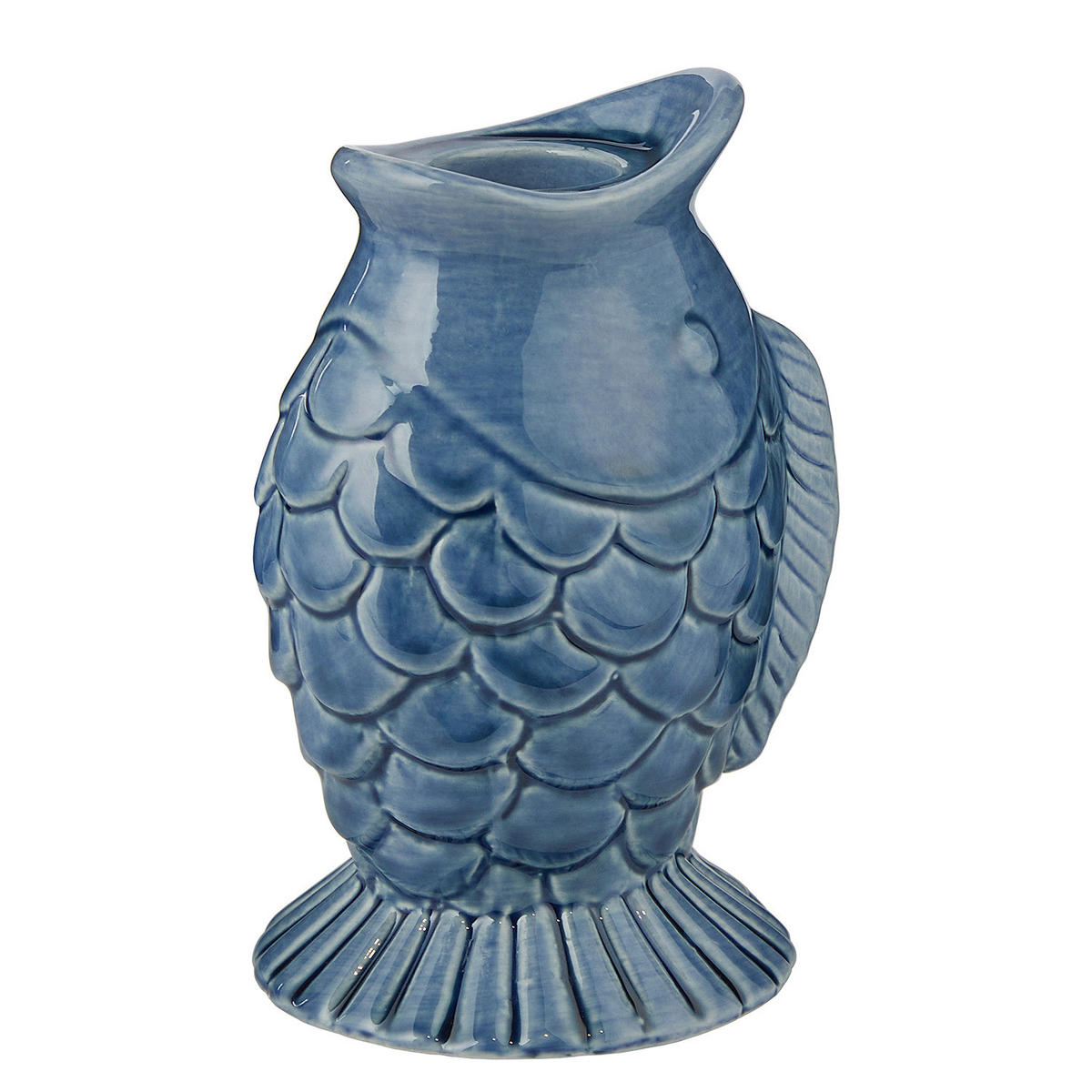 KERZENHALTER Seaside - Blau, Keramik (7/11/8cm) - Butlers