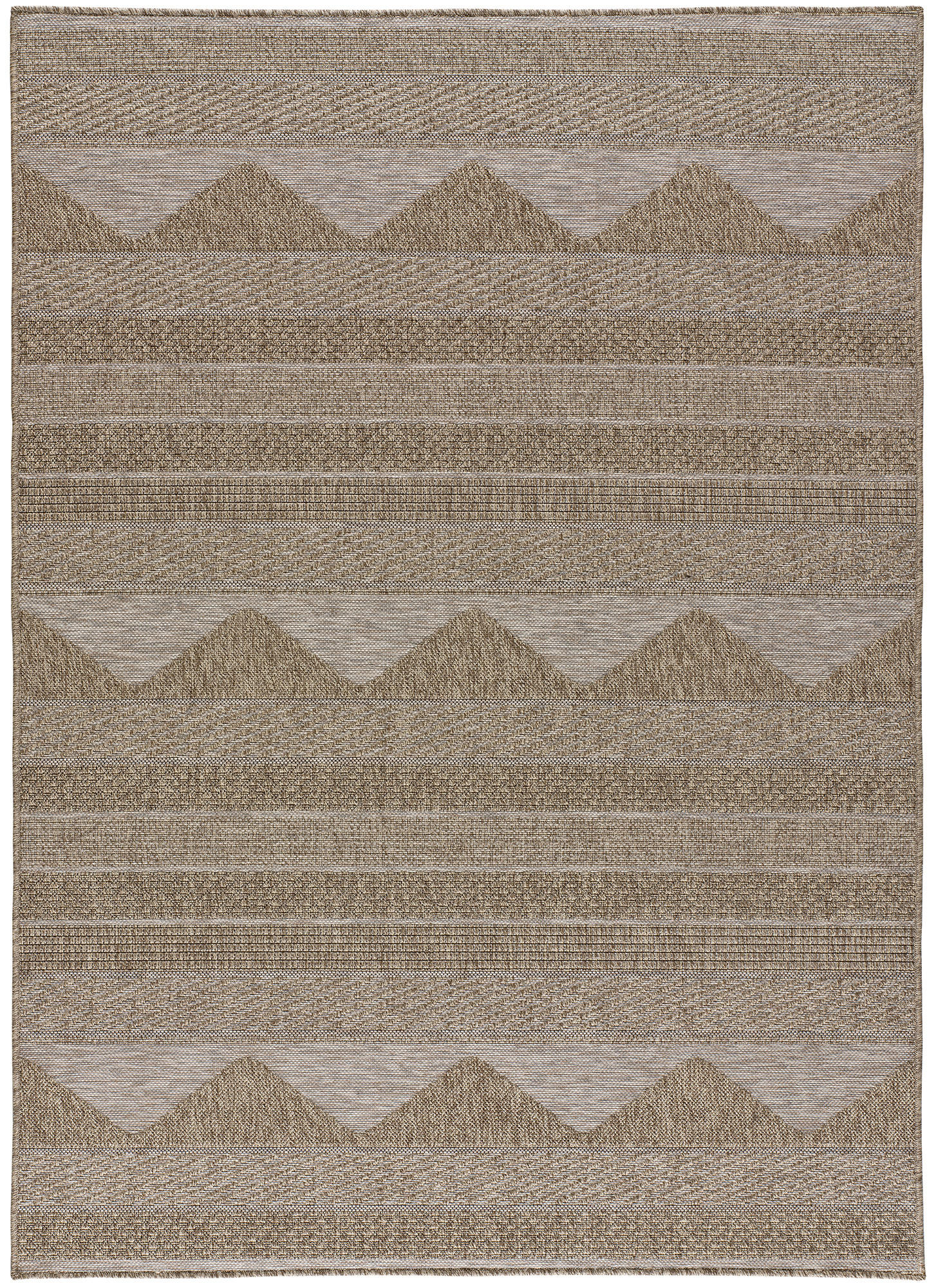 OUTDOORTEPPICH Natural colouRot Oria 126/190 cm - Naturfarben, Textil (126/190cm) - Atticgo
