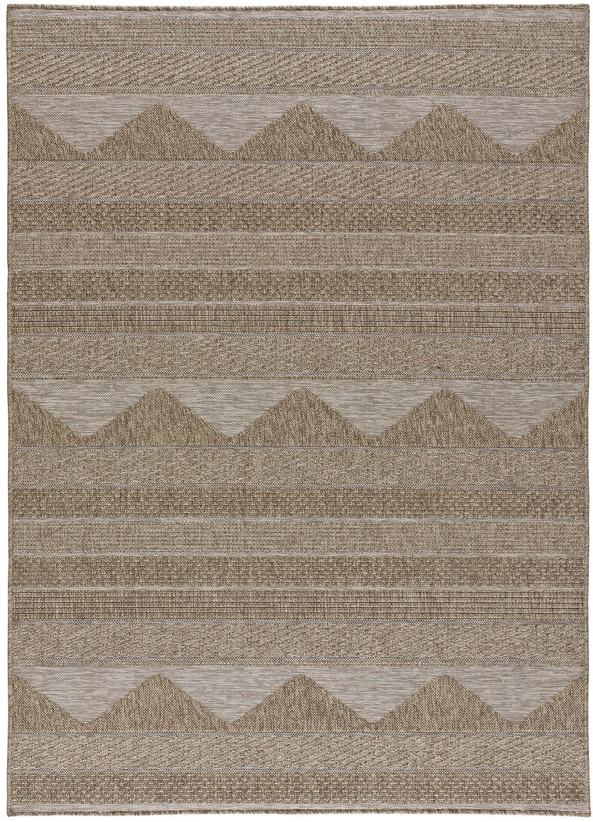OUTDOORTEPPICH Natural colouRot Oria 126/190 cm - Naturfarben, Textil (126/190cm) - Atticgo