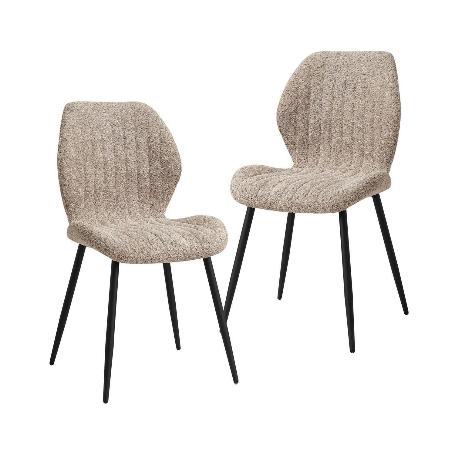 XXXLutz Esszimmerstuhl Beige 43x86x47.5 cm