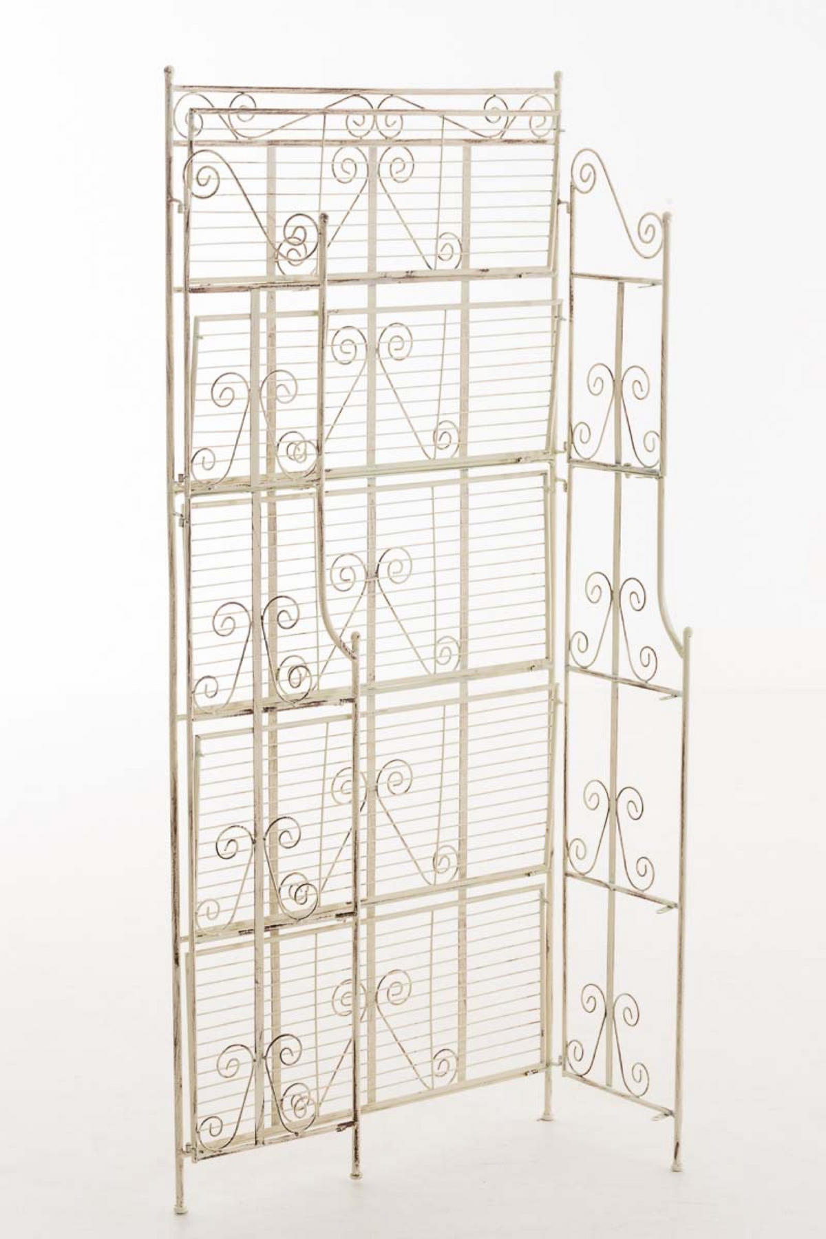 STANDREGAL Cio antik-creme - Naturfarben, Metall (74.5/173/34.5cm) - TPFGarden