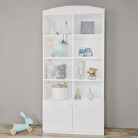 BÜCHERREGAL Weiß - Weiß, Holzwerkstoff (90/187/34cm) - Petits-meubles