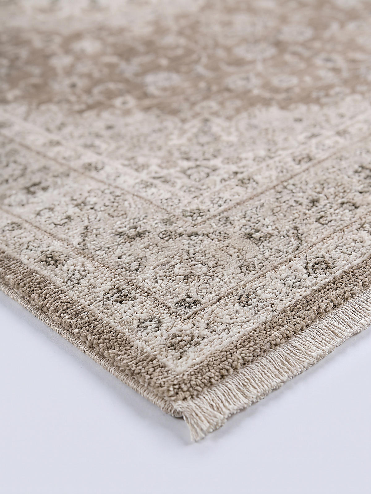 KURZFLORTEPPICH Orientalisch SCRIVIA Polypropylen Braun 160 x 230 cm - Braun, Textil (160/230cm) - KADIMA DESIGN