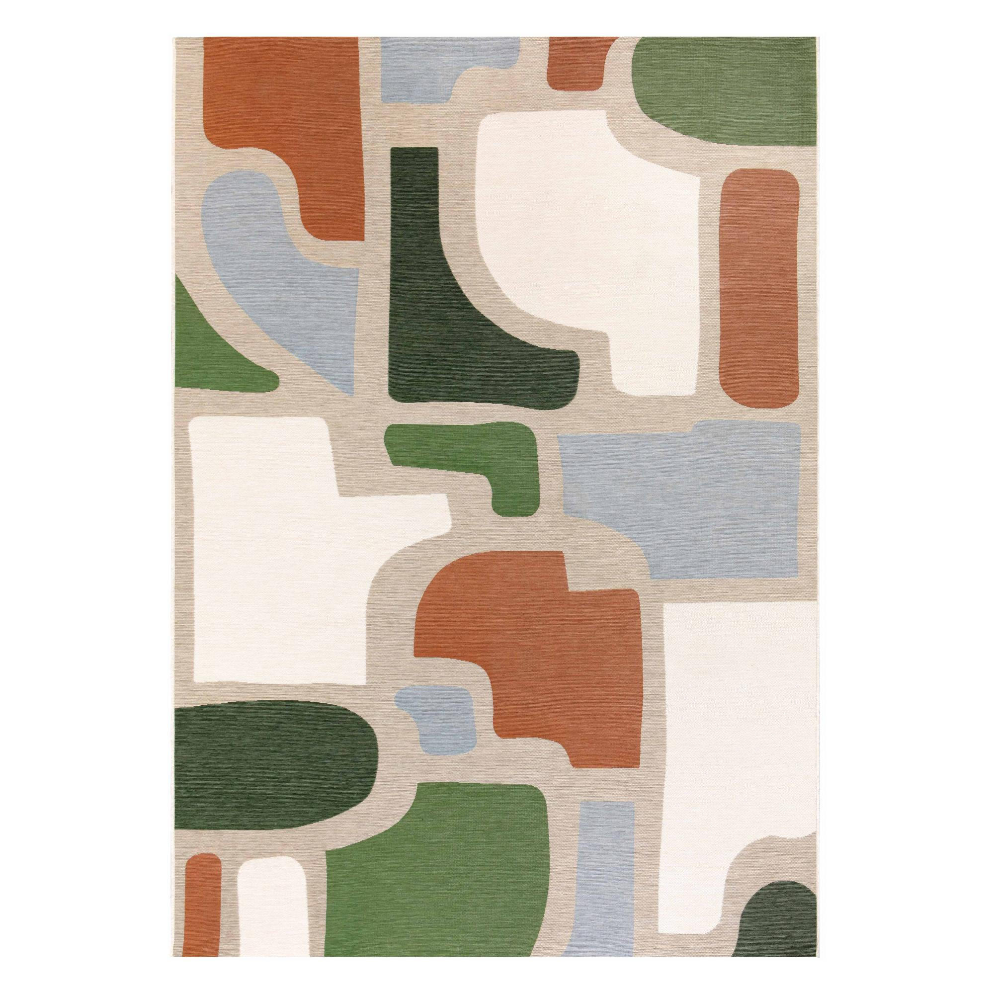 OUTDOOR-TEPPICH Kairi multico 160 x 230 x 1 cm - Multicolor, Textil (160/230cm) - Vivaraise