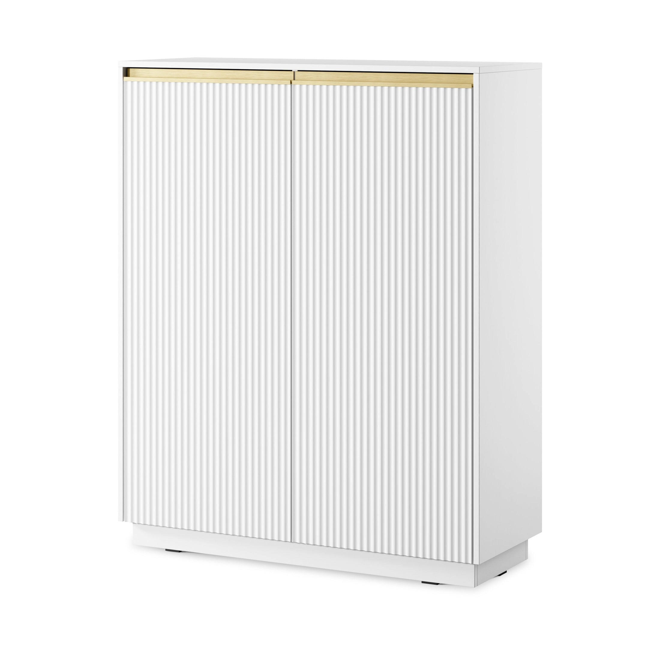 Pillovely Kommode Weiß 103.5x127x39 cm