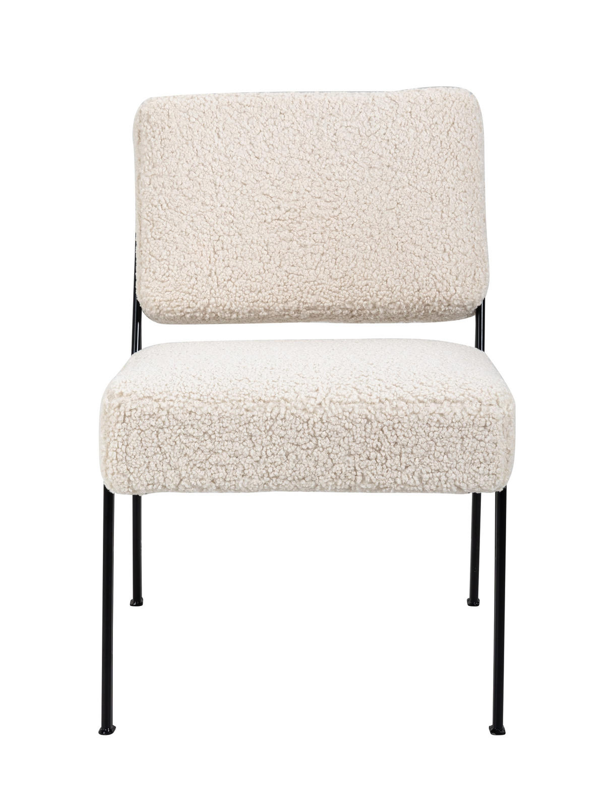 SESSEL Wolle Weiß - Weiß, Textil (51/80/69cm) - Nordlys