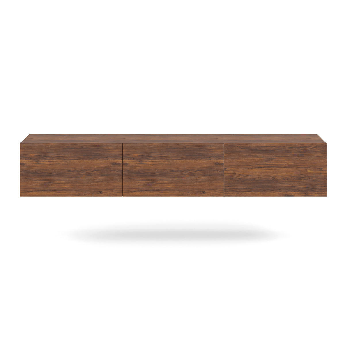 TV STOLÍK Idao Tmavé drevo - hnedá, kompozitné drevo (180/35/29cm) - Petits-meubles