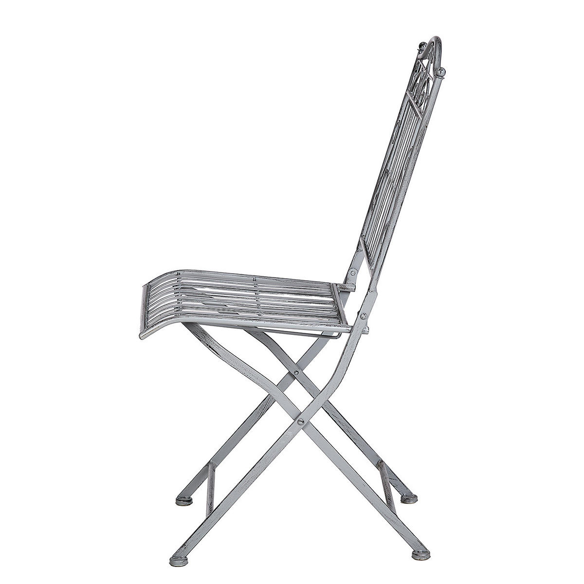 GARTENMÖBEL-SET (3-teilig) Terrace Hill - Grau, Metall - BUTLERS