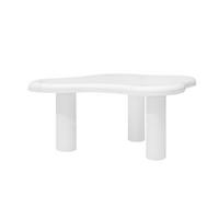 COUCHTISCH Weiß 91/63/40 cm - Weiß, Holzwerkstoff (62.5/90.8/40cm) - PANGIVO