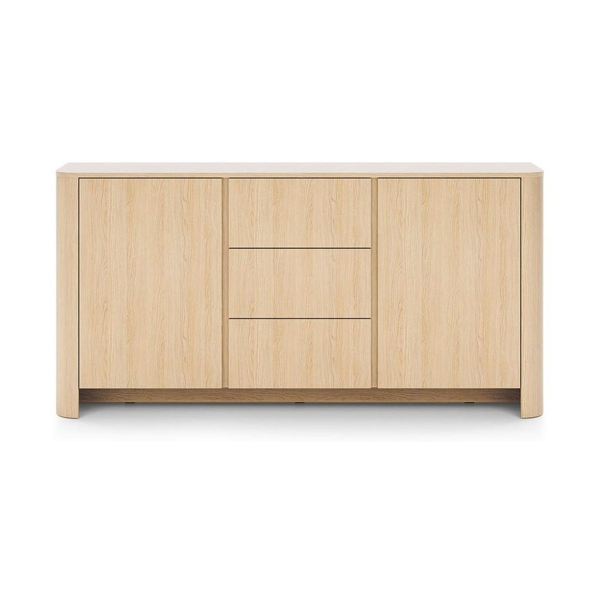 KOMMODE – KSZ168 – 168 cm – BARI – Eichefarben - Eichefarben, Holzwerkstoff (168/84/39cm) - hi-markt