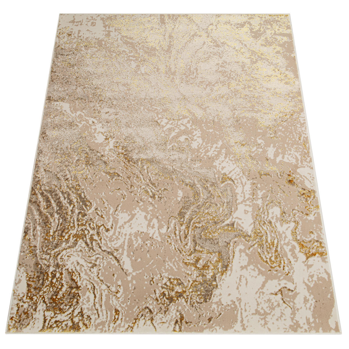 TEPPICH CRYSTAL Creme Beige 80/150 cm - Beige/Creme, Textil (80/150cm) - Tapiso