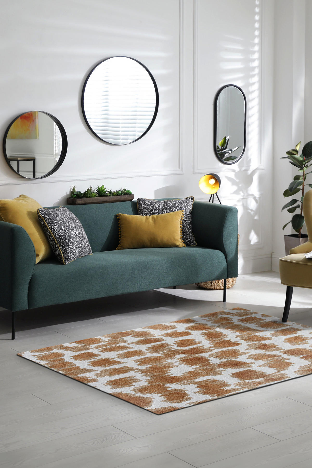 TEPPICH modern Flachgewebe TAKI Beige 170 x 240 cm - Beige, Textil (170/240cm) - Novatrend