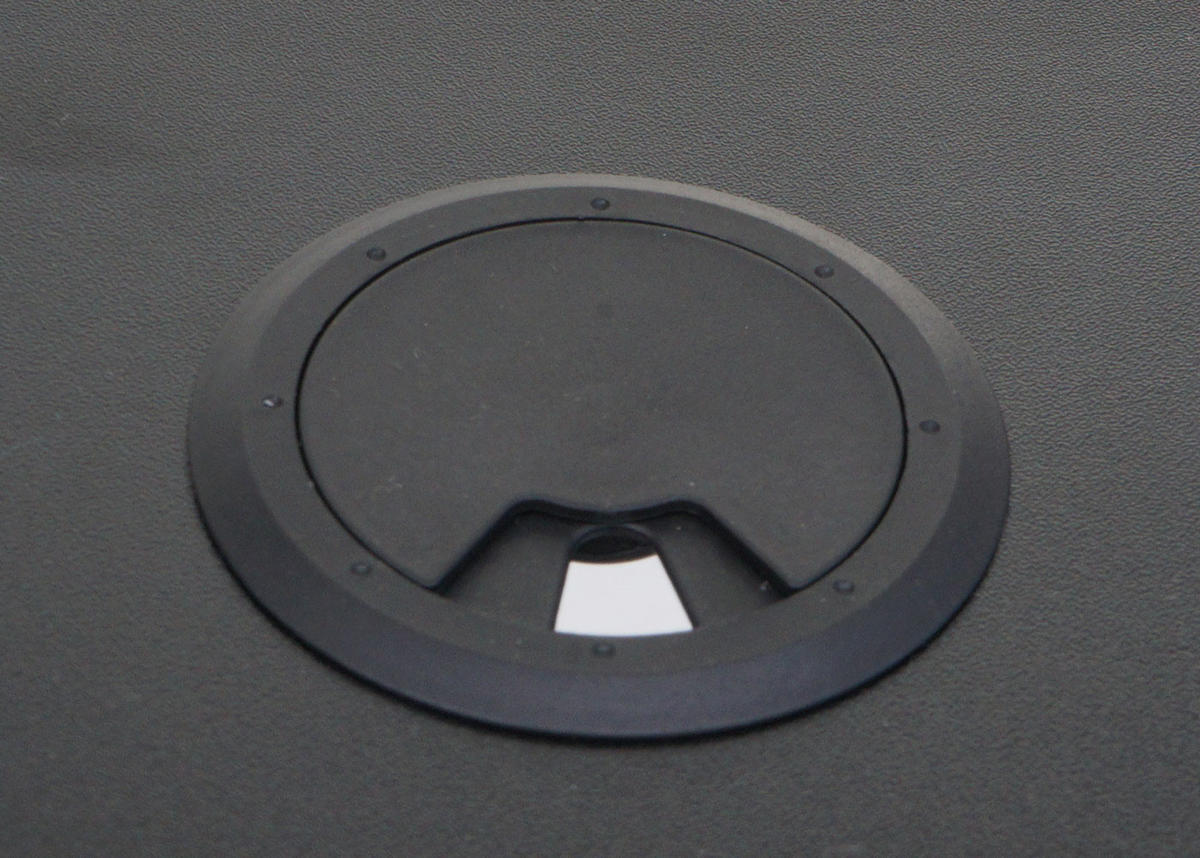 SCHREIBTISCH rechteck Schwarz - Schwarz, Holzwerkstoff (60/120/76cm) - MCW