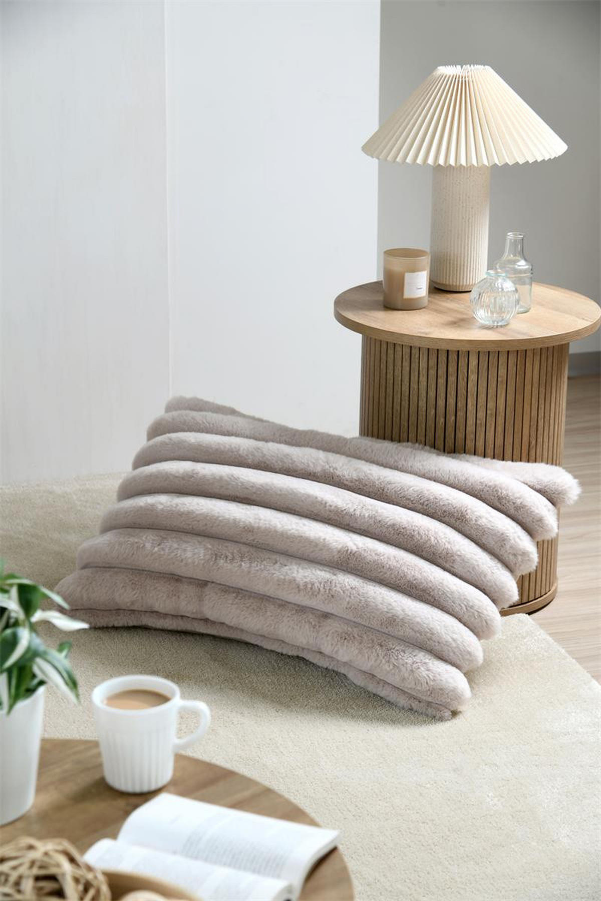 DEKOKISSEN Polary 50/80 cm - Grau, Textil (80/50cm)