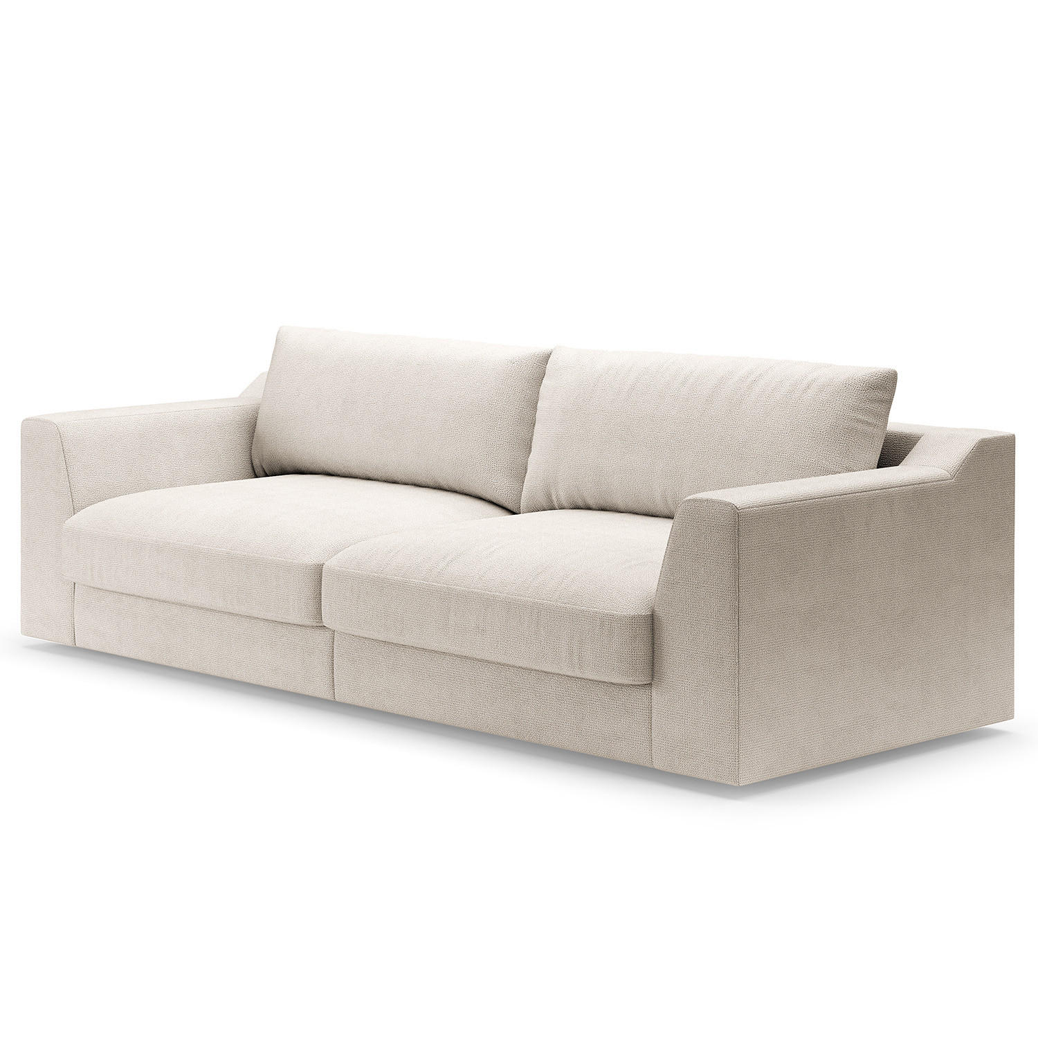 BIG-SOFA - Kaschmir, Kunststoff/Textil (274/90/112cm) - home24