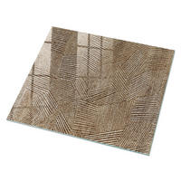 GLASPLATTE 80x60 cm – Geometrische Abstraktion - Grau, Glas (0.4/80/60cm) - ArtPrintCave