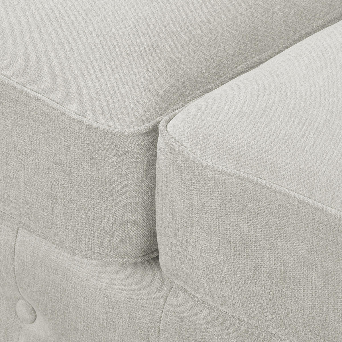 3-SITZER SOFA - Microfaser - Grau, Textil (250/93/100cm) - home24