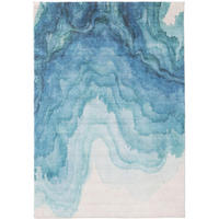 TEPPICH Mara Blau 200x300 cm - Blau, Textil (200/300cm) - benuta Pop