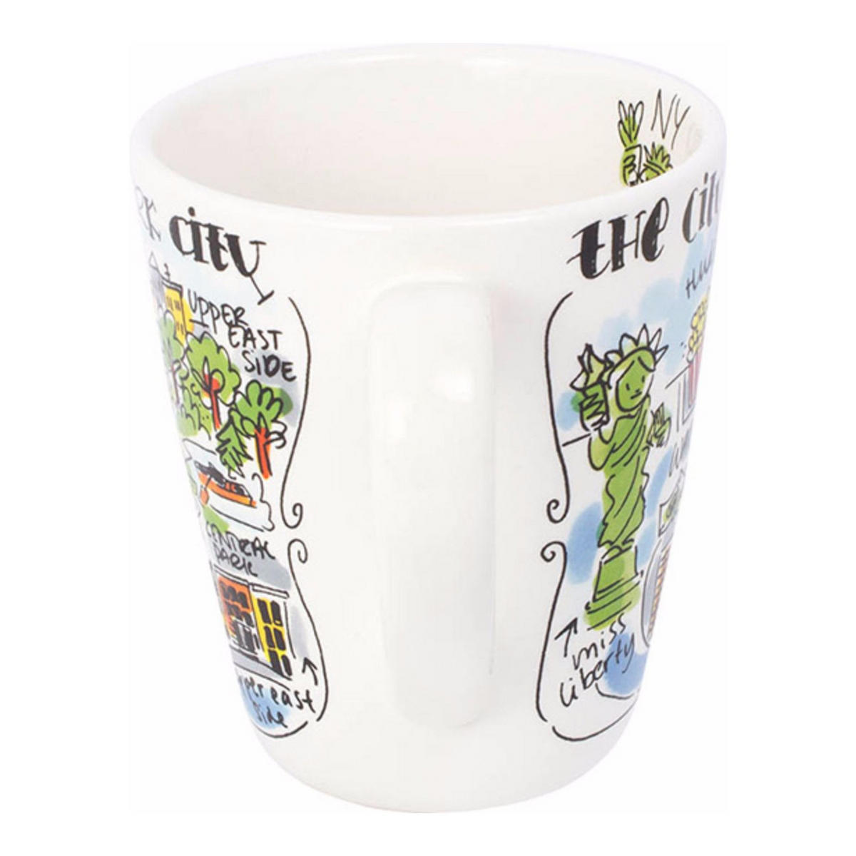 BECHER New York in Bunt - 350 ml - Multicolor, Keramik (0.35L) - Blond Amsterdam