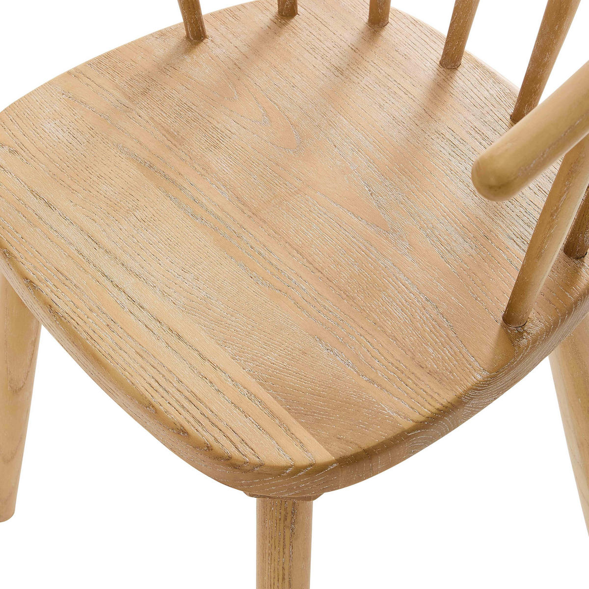 STÜHLE 2-tlg., Beigefarbe - Beige, Holz (42/76/44cm) - Oviala