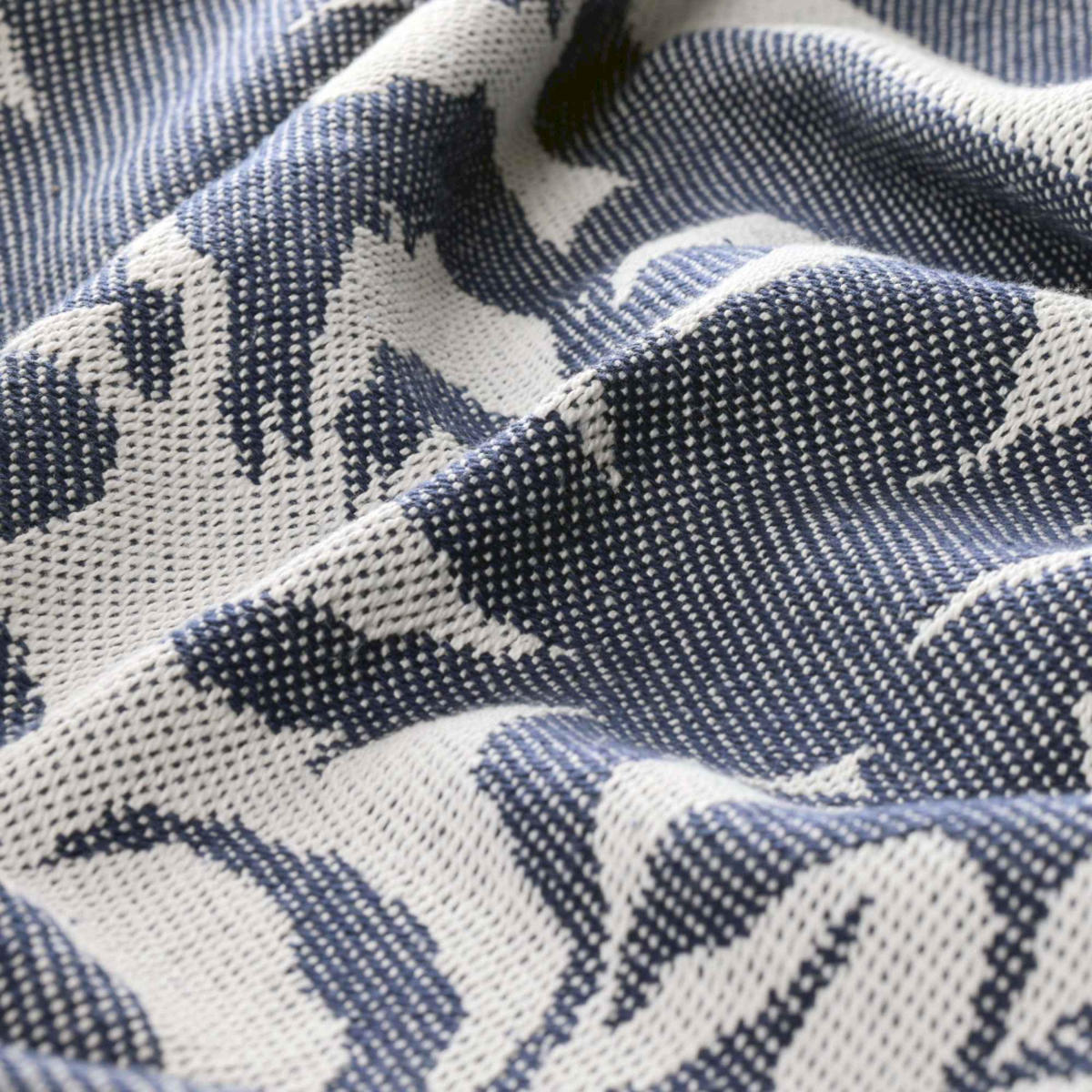 DECKE MARITIME - Blau, Textil (140/200cm) - Sportalm Kitzbühel