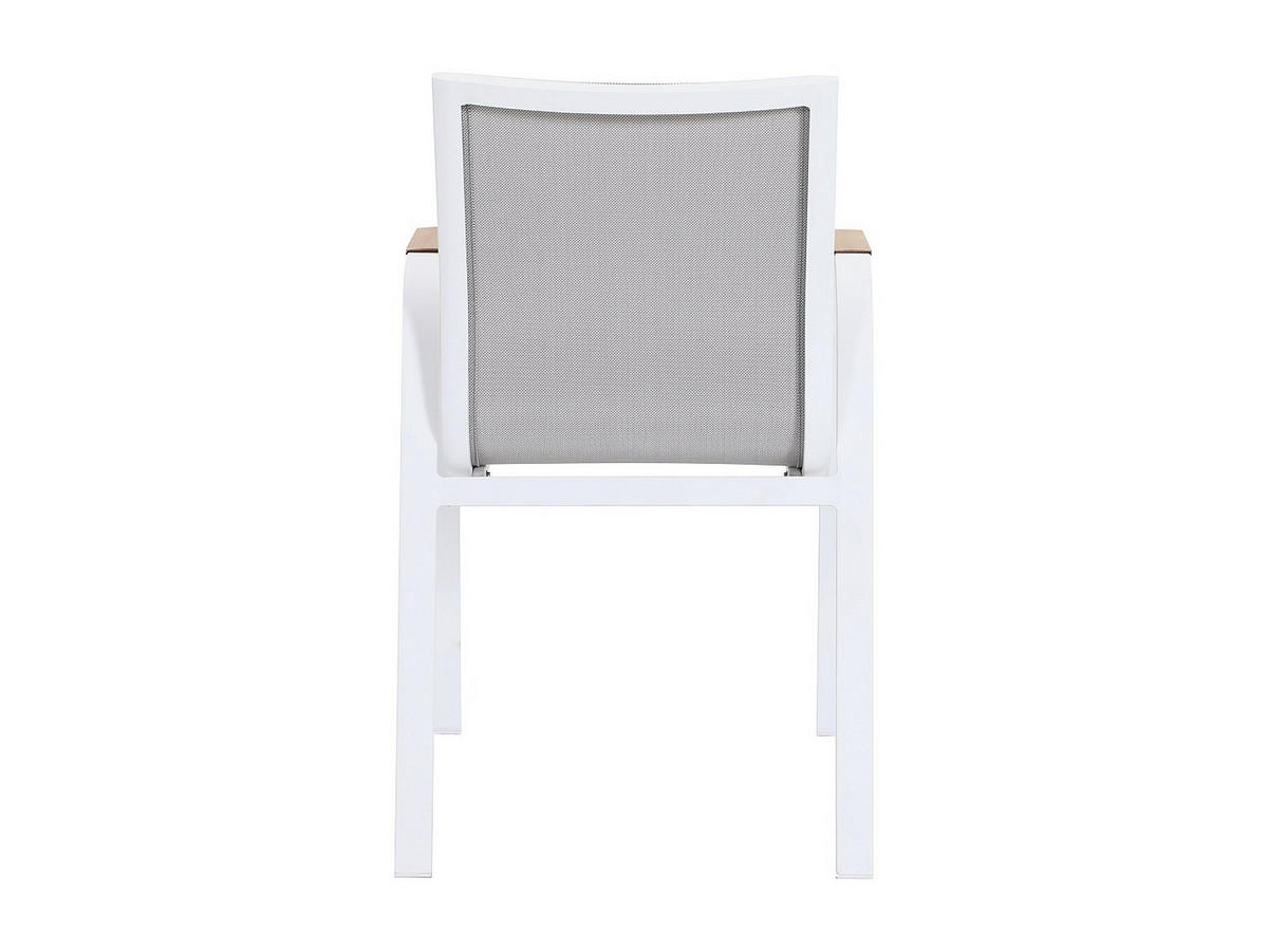 GARTENSTUHL - 2 Personen-Sitzer - Metall - Weiß - - Weiß, Metall (52/86.5/65cm) - Vente-Unique