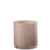 KERZENHALTER JADE - Glas - Rosa - M - Pink, Glas (12/12cm) - J-Line