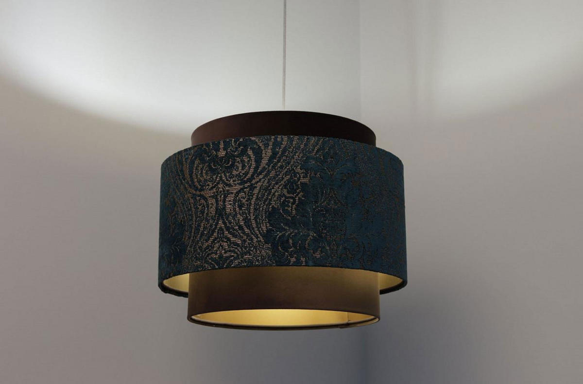 HÄNGELEUCHTE Gold 40/31 cm - Braun, Kunststoff (40/1/31cm) - ONZENO