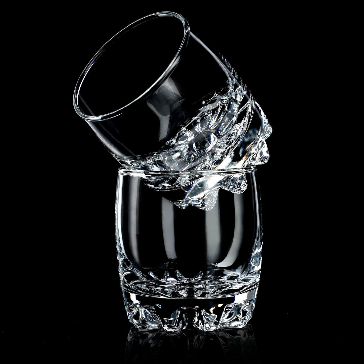 KADAX Literarische Gläser für Getränke 6-tlg. 300 ml - Transparent, Glas - KADAX