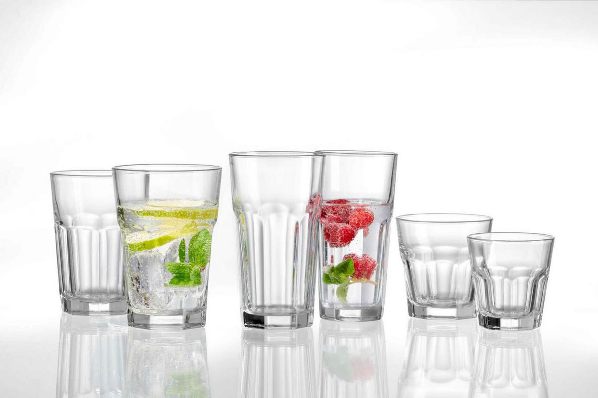 LONGDRINKGLÄSER Riad transparent 325 ml 12er Set - Transparent, Glas (0.325L) - Ritzenhoff Breker