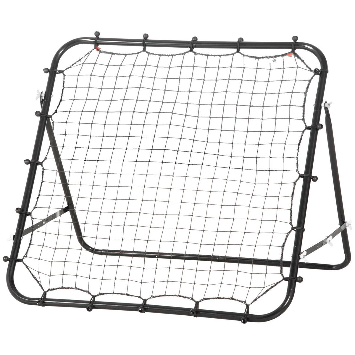 REBOUNDER für Fussball DE-10424 Schwarz - Schwarz, Metall (80/96cm) - ComfortXL