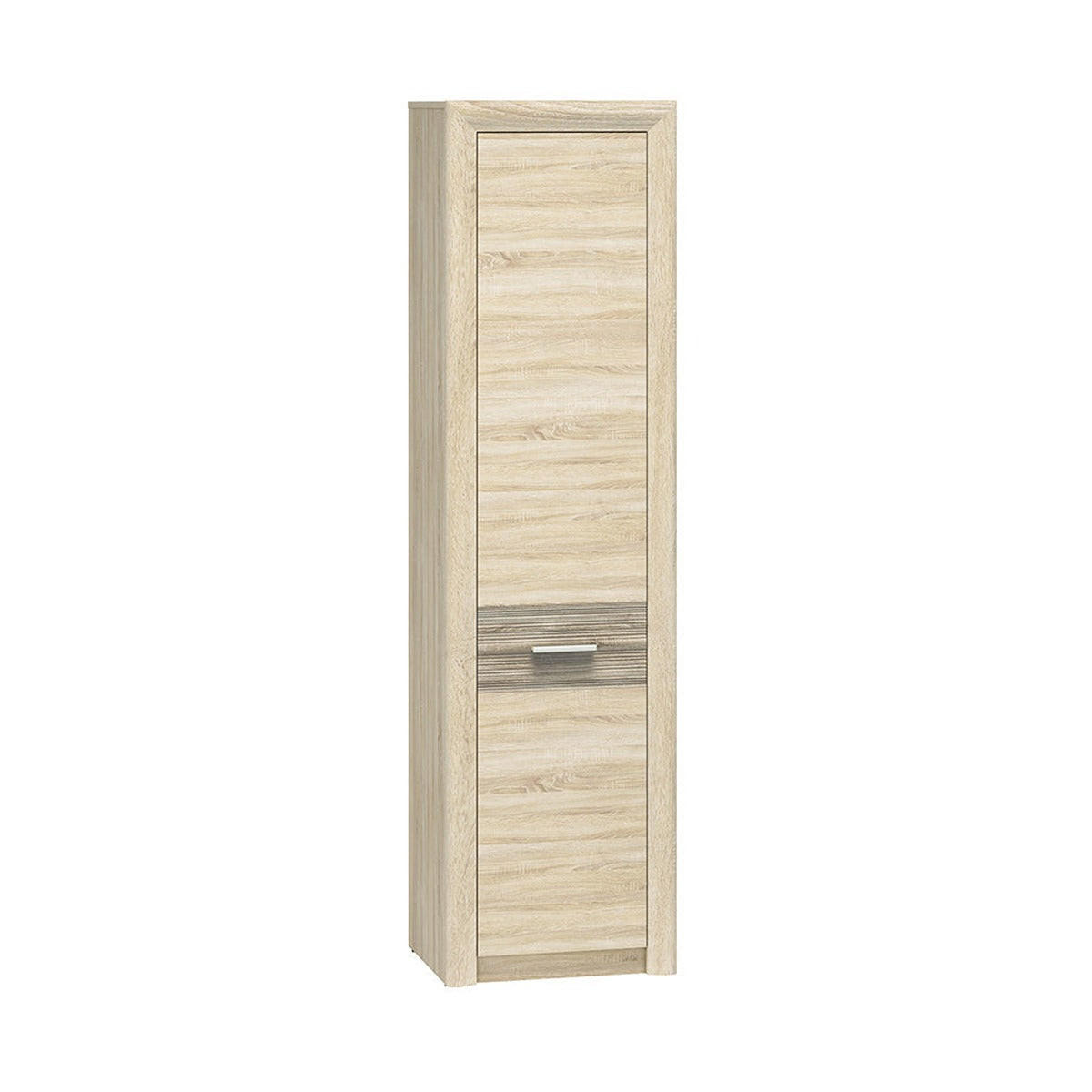 hi-markt Hochschrank Eiche, Sonoma Eiche 55x201x43 cm