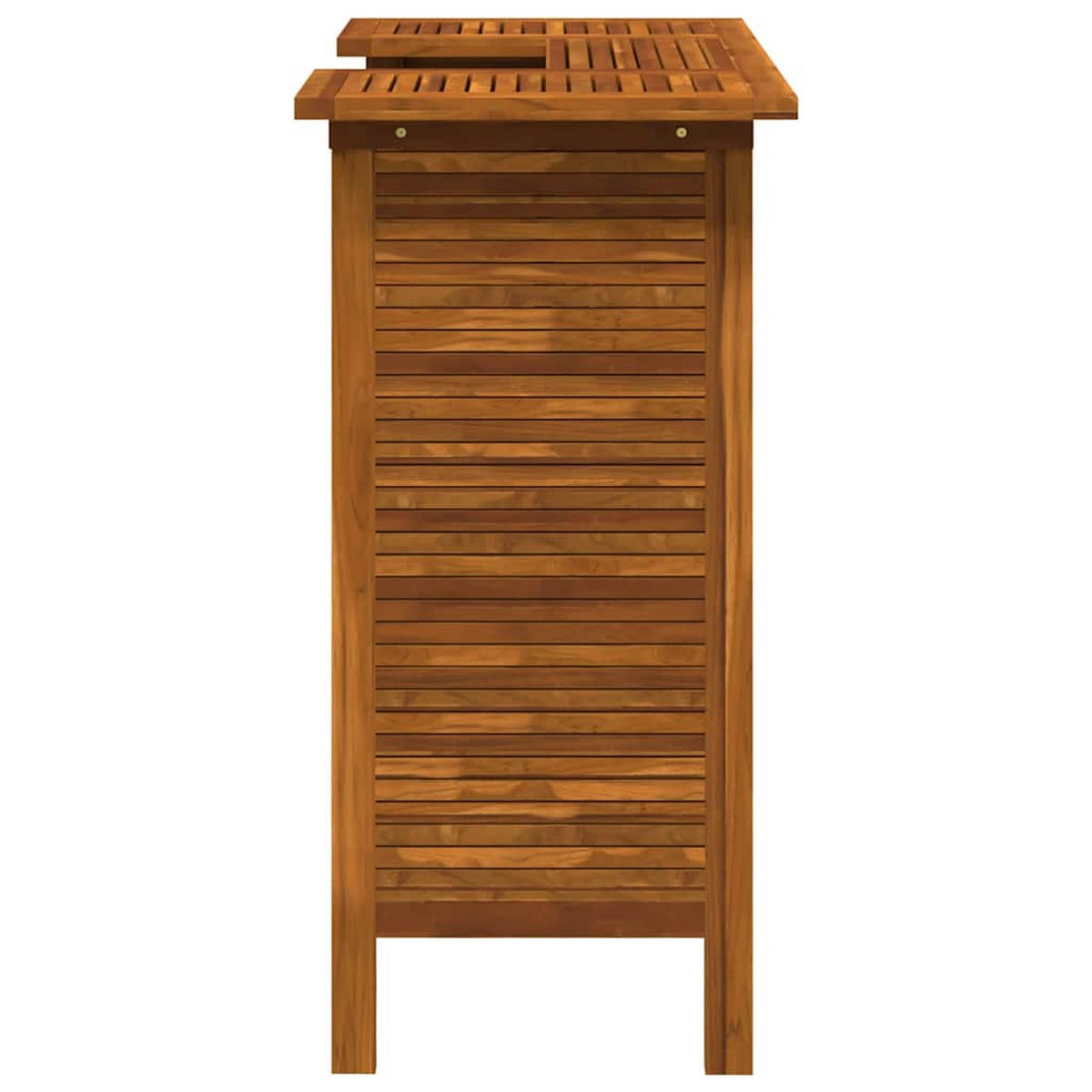 BARTISCH 110/50/105 Cm Massivholz Akazie - Braun, Holz (110/50/105cm) - vidaXL
