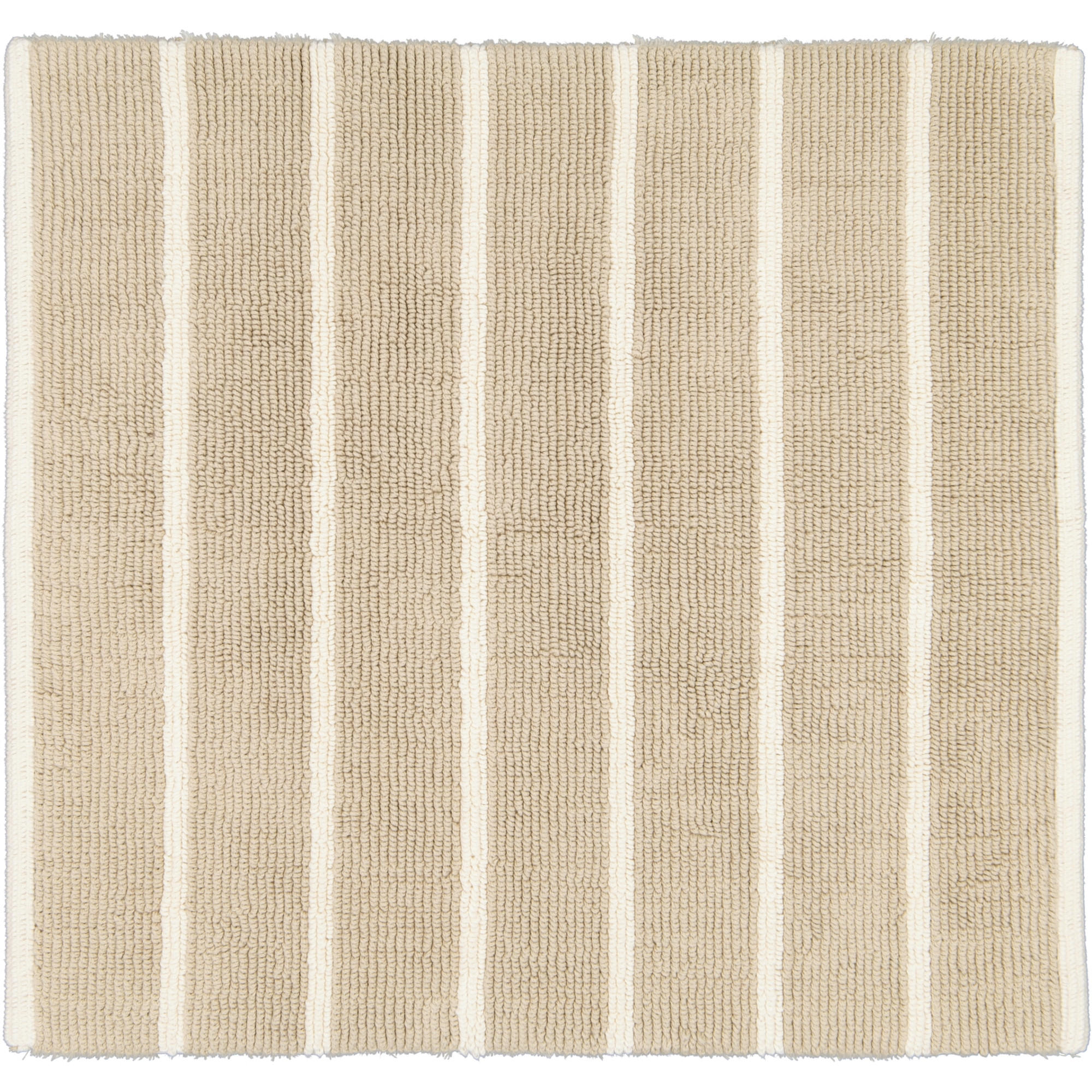 BADTEPPICHE BALANCE STREIFEN 1008 NATUR - 33 - Beige, Textil (60/60cm) - Cawoe