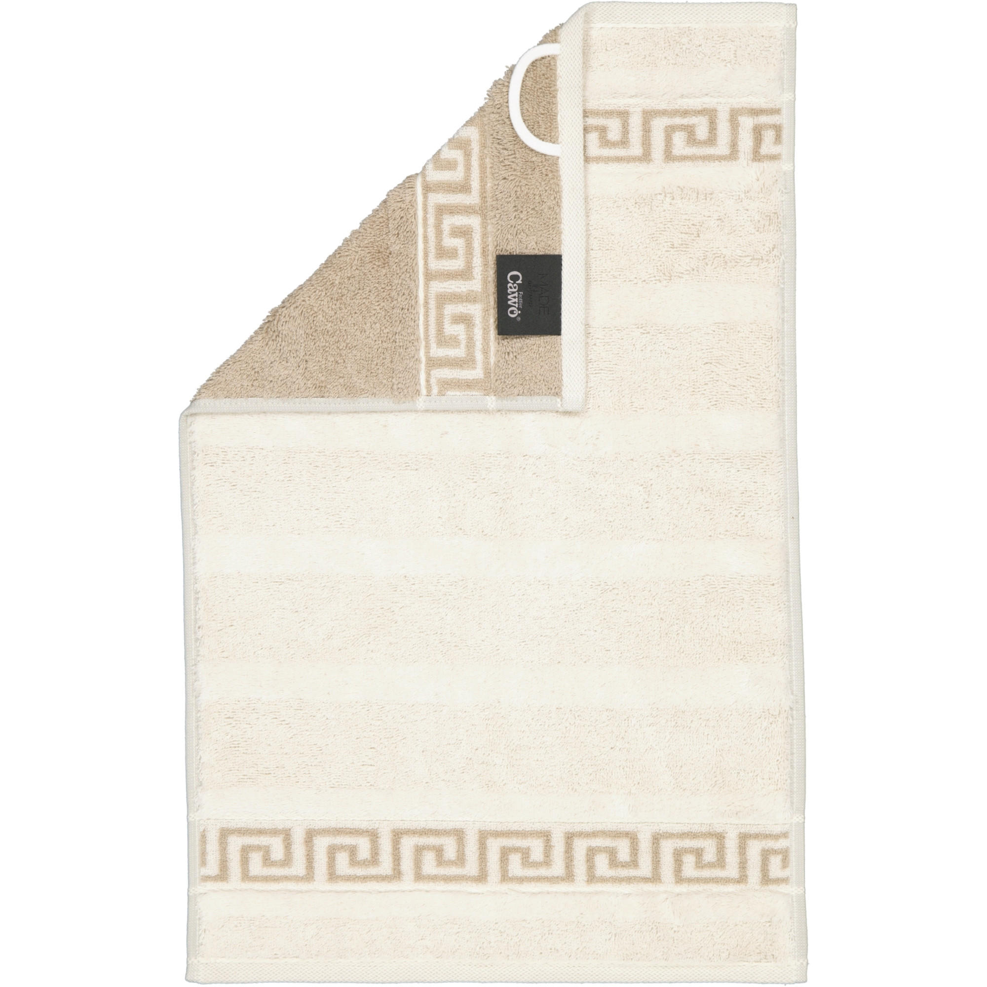 HANDTÜCHER NOBLESSE DUO 1003 NATUR - 33 - Beige, Textil (30/50cm) - Cawoe