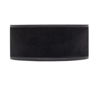 NACHTTISCH schwebend aus Mangoholz 45x28x22cm, schwarz - Schwarz, Holz (45/22/28cm) - Giga Meubel