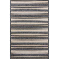 Outdoorteppich River Beige/Blau 100x150 cm - Beige, Textil (100/150cm) - benuta Nest