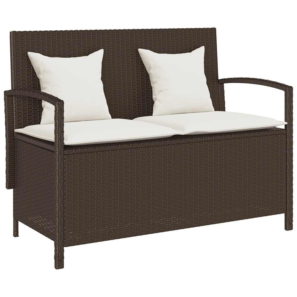 vidaXL Gartenbank Braun 56x87x111 cm