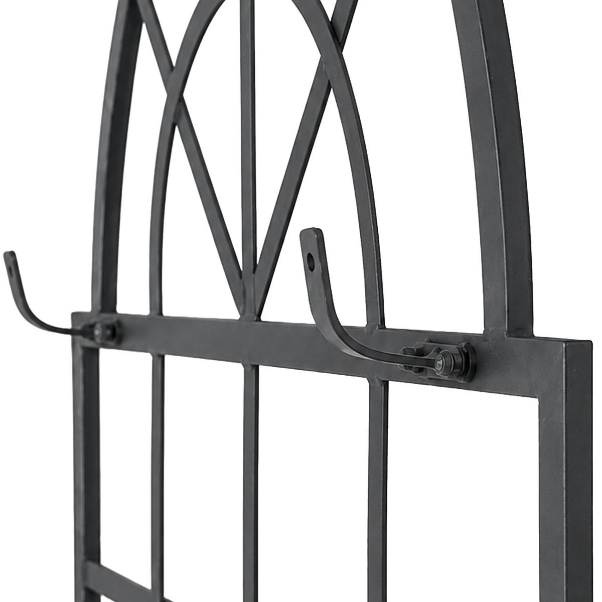 RANKGITTER Metall Anthrazit - Anthrazit, Metall (70/180/1cm) - CLP