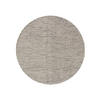 VOLNENA preproga Rocco bež/črna ø 250 cm okrogla - bež, tekstil/naravni materiali (250/250cm) - benuta Pure