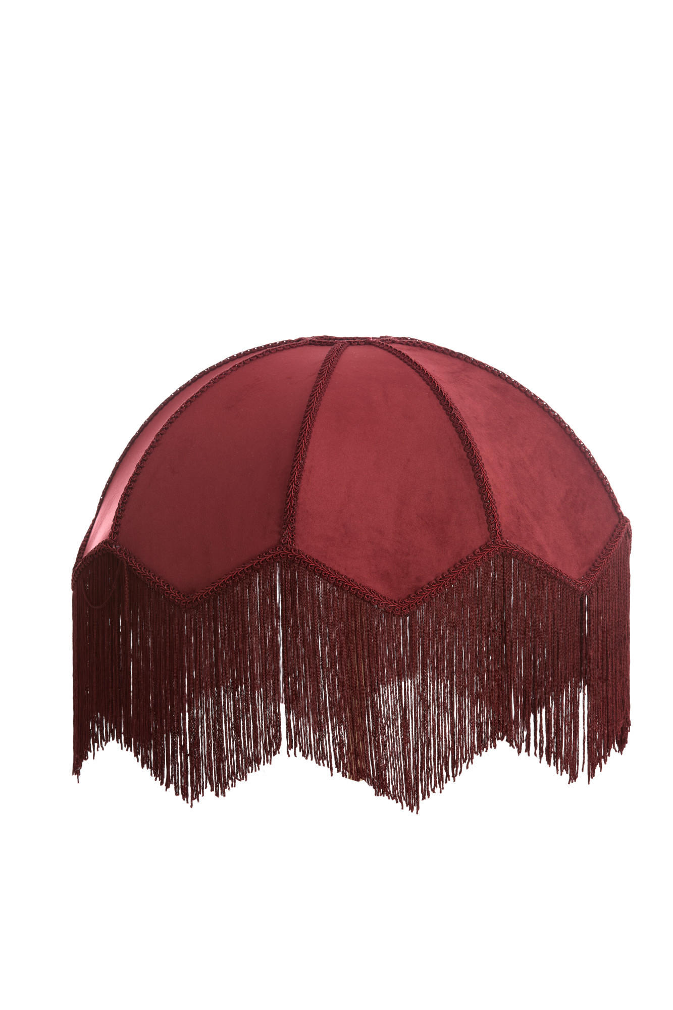 Light & Living Lampenschirm Rot 45x35.5x45 cm