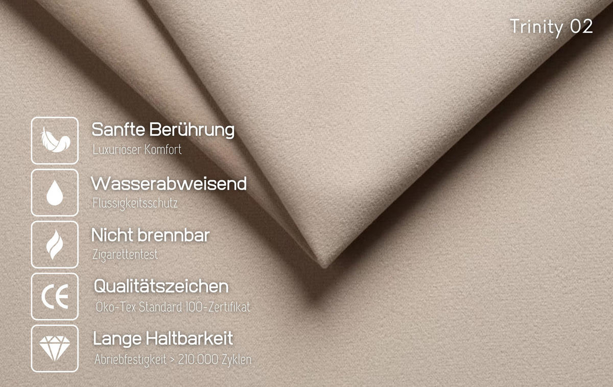 MASSIVHOLZBETT Harald 180/200, schwebende Optik, Naturfarben-Beige - Buchefarben, Holz/Buchenholz (180/200cm) - Visby