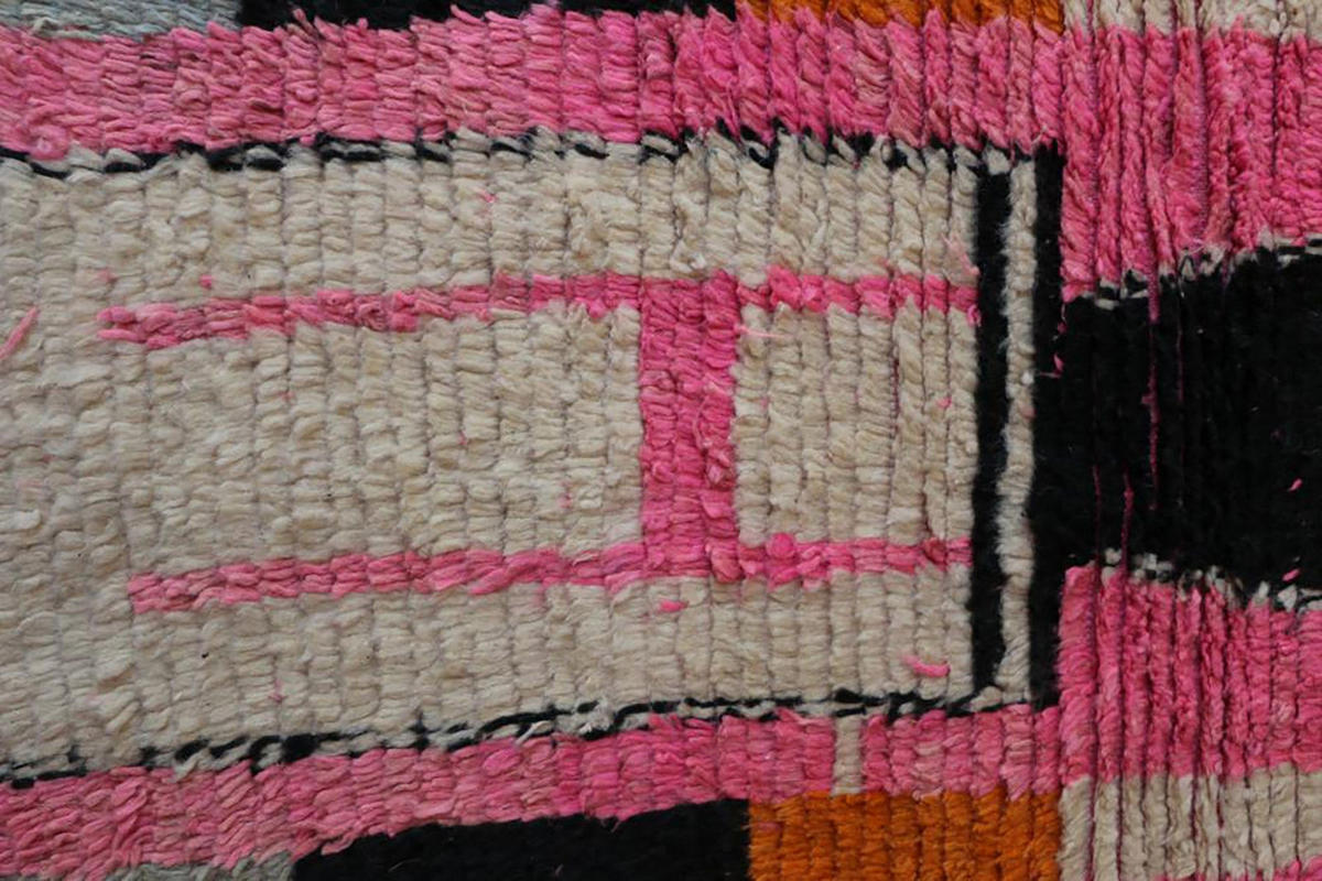 BERBERTEPPICH Teppichläufer marokkanisch aus reiner Wolle 200x 300 cm - Multicolor, Naturmaterialien (200/300cm) - AFK Living