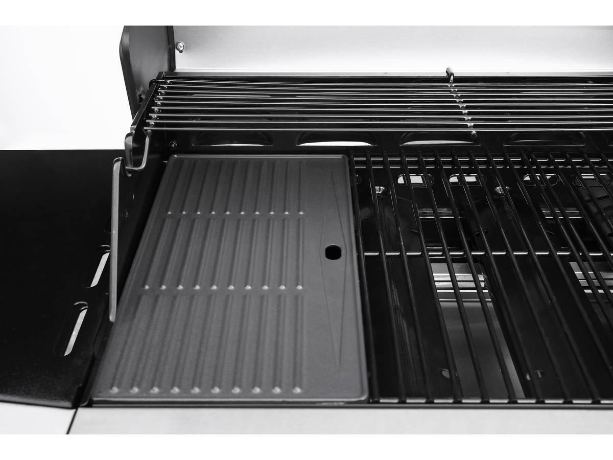 GASGRILL bingo 4 Silber - Grau, Metall (57/115/143cm) - Habitat Garten