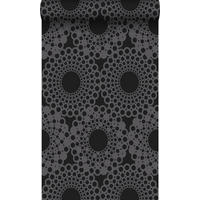 TAPETE grafische Form 53 cm x 10.05 m - Schwarz, Papier (53/1000cm) - Origin Wallcoverings
