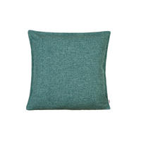 KISSENHÜLLE Bouclé ocean-petrol 50/50 cm - Petrol, Textil (50/50cm) - beties Heimtextil