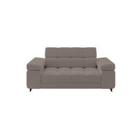 SOFA 2-Sitzer LORD-S1 194x97x90 cm Braun Bouclé - Braun, Holzwerkstoff/Textil (194/90/97cm) - ALTDECOR