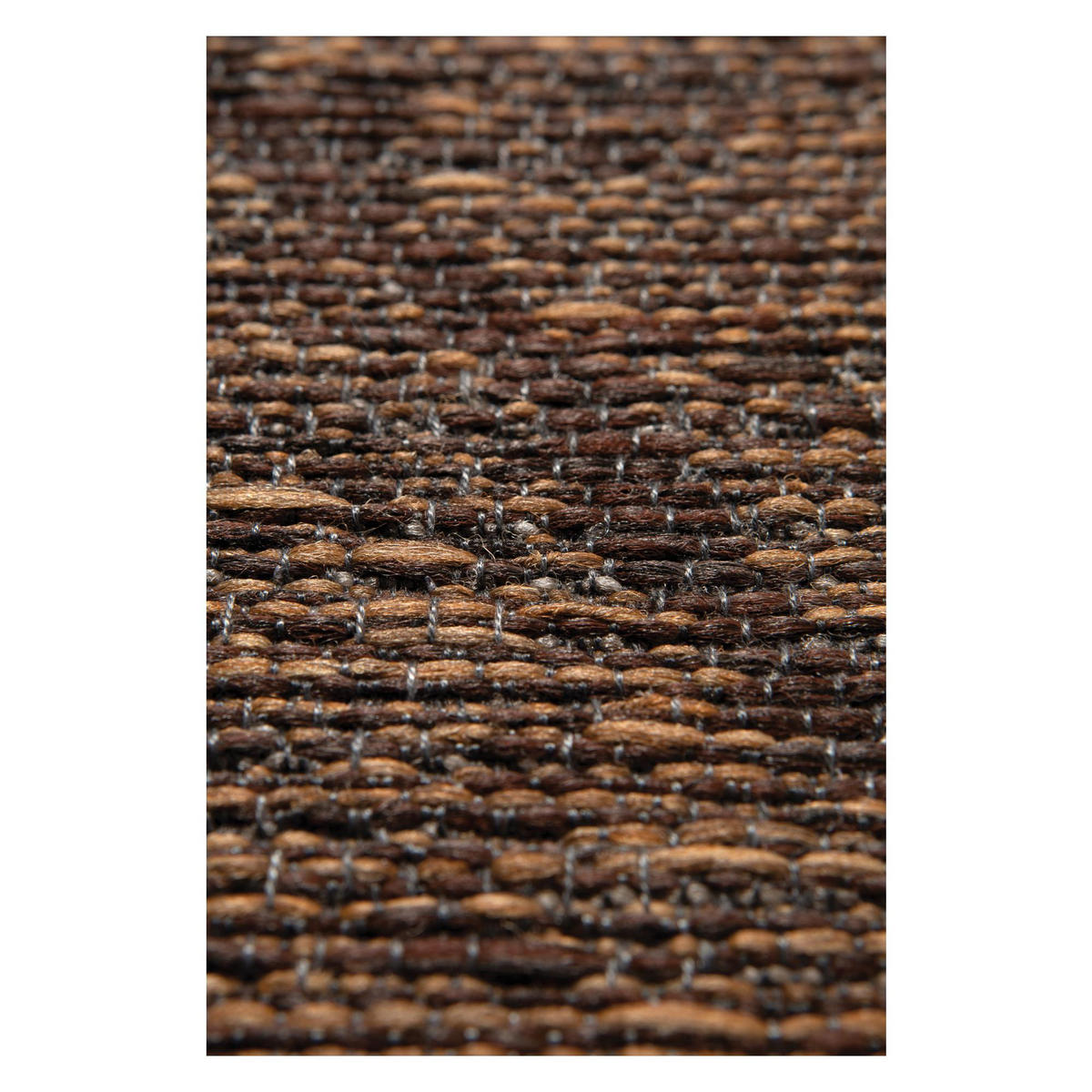 OUTDOOR-TEPPICH Allan kaffee 160 x 230 x 1 cm - Braun, Textil (160/230cm) - Vivaraise