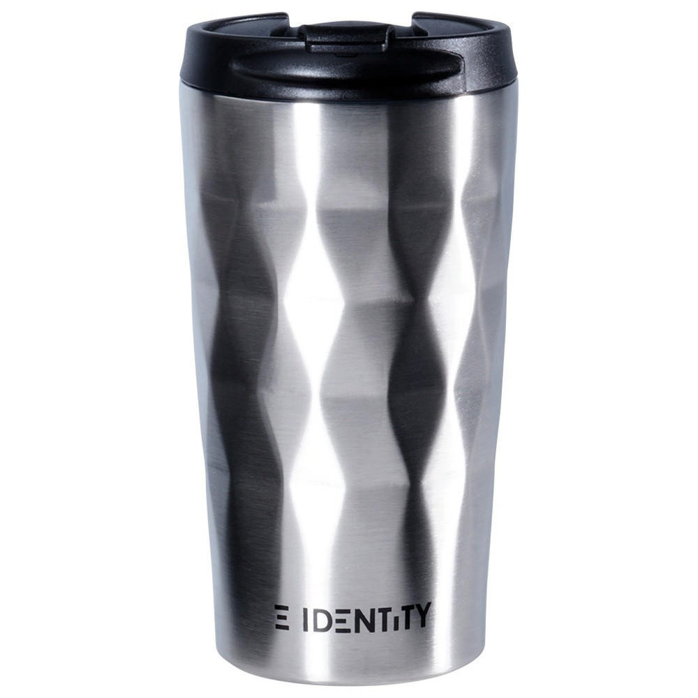 THERMOBECHER Edelstahl Soft-System 430 ml Grau - Grau, Metall (0.43L) - Orion 