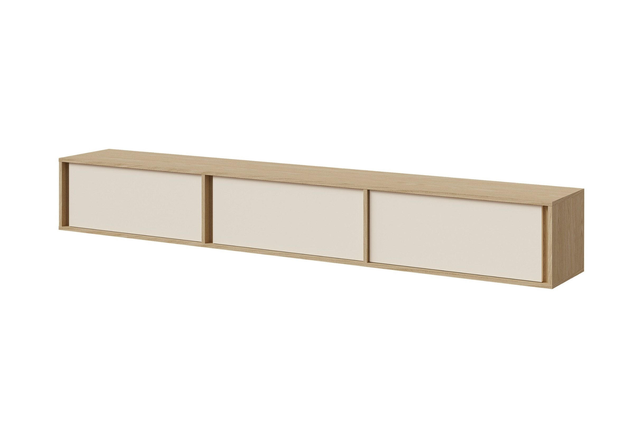 TV-ELEMENT VELORA 230/40/35 cm in Frühlingseiche / Macadamia - Beige, Holzwerkstoff (230/40/35cm) - Deine Möbel 24